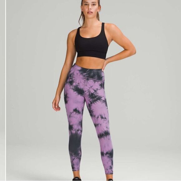 Lululemon Power Thru High-Rise Tight 25"
Over Tie Dye Wisteria Purple - Picture 1 of 7